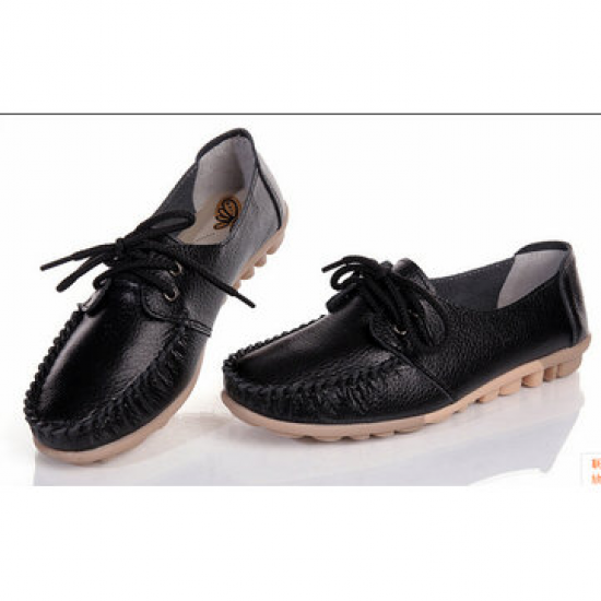 Fashion Leather Casual Shoes Flat Loafers for Flat & Loafers