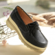 Large Size Suede Breathable Slip Resistant Tassel Platform Casual Shoes for Platform