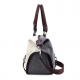 Women Canvas Hitcolor Tote Bag Casual Sports Crossbody Bag for Handbags