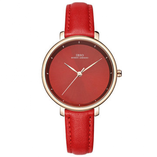 Simple Design Ladies Wrist Watch Business Style Leather Band Quartz Watch for Women Watches