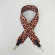 Women Leopard Print Wide Shoulder Strap Adjustable Long Shoulder Strap for Bag Accessories