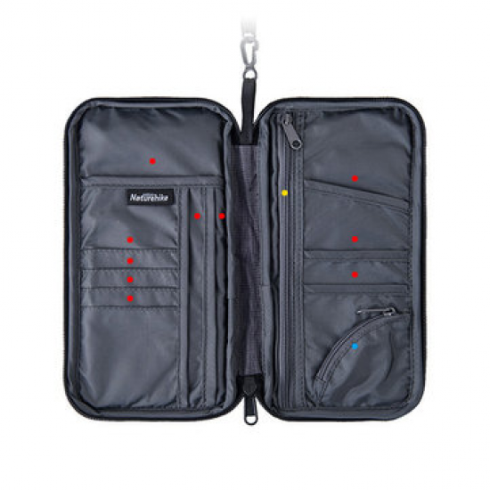 Travel Multi-slots Passport Holder Organizer Cover Card Bag Passport Wallet Phone Storage Bag for Storage Bags