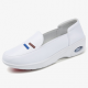 Women White Breathable Folding Nurse Platform Shoes for Platform