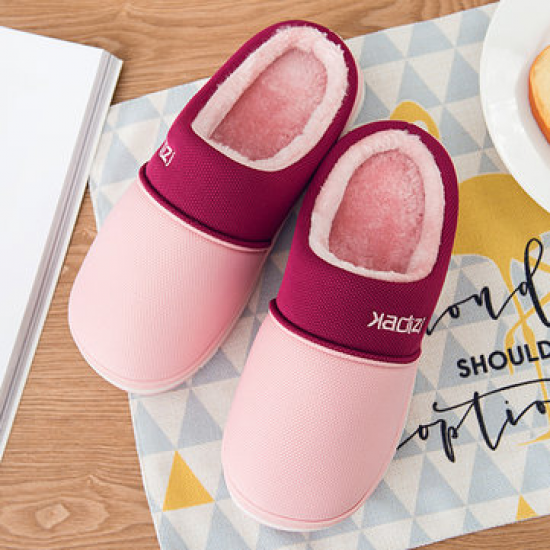 Women Winter Comfort Floor Indoor Warm Lining Slippers for Home Shoes