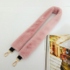 Women Fuzzy Solid Shoulder Strap Casual Bag Accessories for Bag Accessories