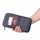Travel Multi-slots Passport Holder Organizer Cover Card Bag Passport Wallet Phone Storage Bag for Storage Bags