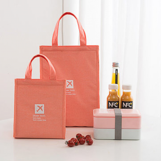 Women Portable Lunch Bag Waterproof Leisure Picnic Lunch Box Storage Bag for Storage Bags