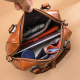 Women Vintage PU Leather Handbag Casual Crossbody Bag for Handbags