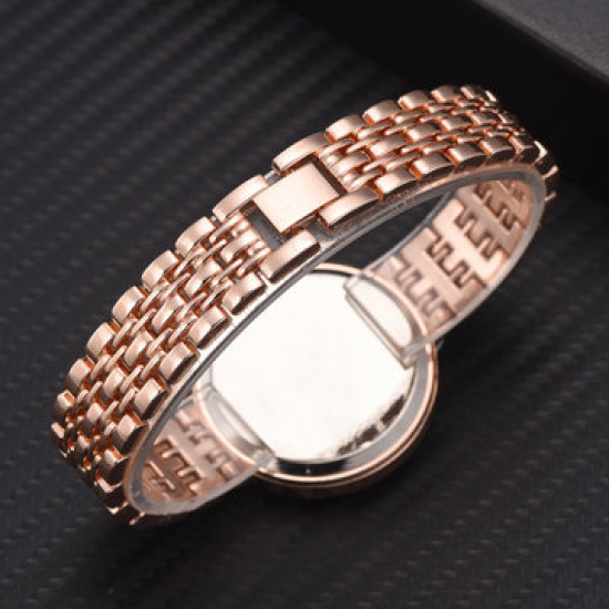 Trendy Gypsophila Quartz Watch Stainless Steel Band Watch Rhinestone Women Watch for Women Watches