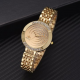 Trendy Gypsophila Quartz Watch Stainless Steel Band Watch Rhinestone Women Watch for Women Watches