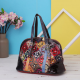 Women Floral Bohemian Genuine Leather Handbags Shell Large Capacity Crossbody Bags for Handbags