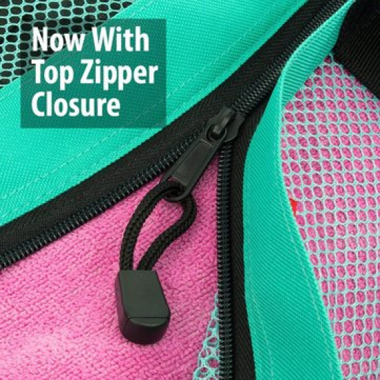 Women Travel Summer Beach Mesh Shoulder Bag for Luggage&Travel Bags