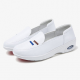 Women White Breathable Folding Nurse Platform Shoes for Platform