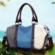 Women Canvas Hitcolor Tote Bag Casual Sports Crossbody Bag for Handbags